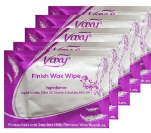 Finish wax wipes
