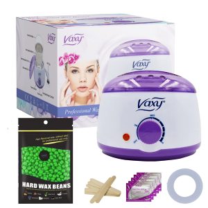 Wax Warmer, Aloe Beads 100g Hair Removal Waxing Kit