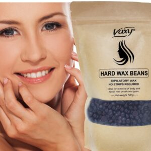 Vaxy Stripless Pearl Hard Film Wax Waxing Beads  500g Chocolate