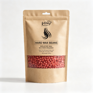 Wax Beans -Rose Flavour - Hard Wax Beans - Yellow Wax Beans- for Painless Wax for Bikini, Arms, Legs, Armpit