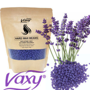 Vaxy Stripless Pearl Hard Film Wax Waxing Beads  500g Lavender